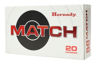 Hornady Match 223 Rem 75gr BTHP - Match Ammo - 20rd